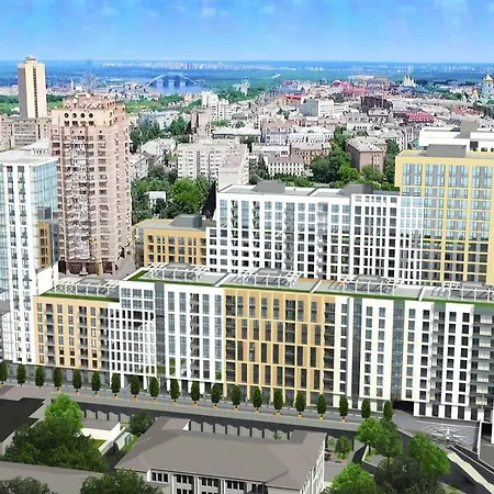 Design In The Center Of Residential Complex 